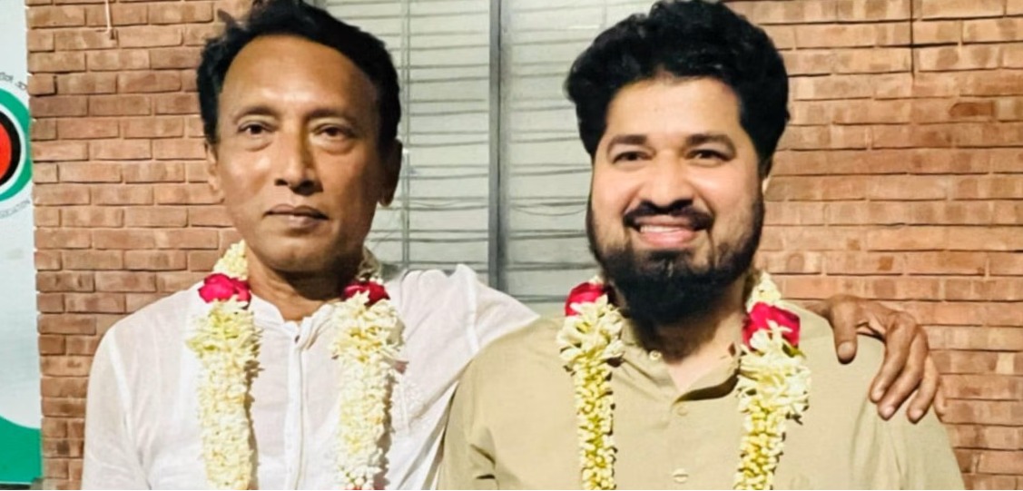 সভাপতি শাহীন সুমন -মহাসচিব শাহীন কবির টুটুল